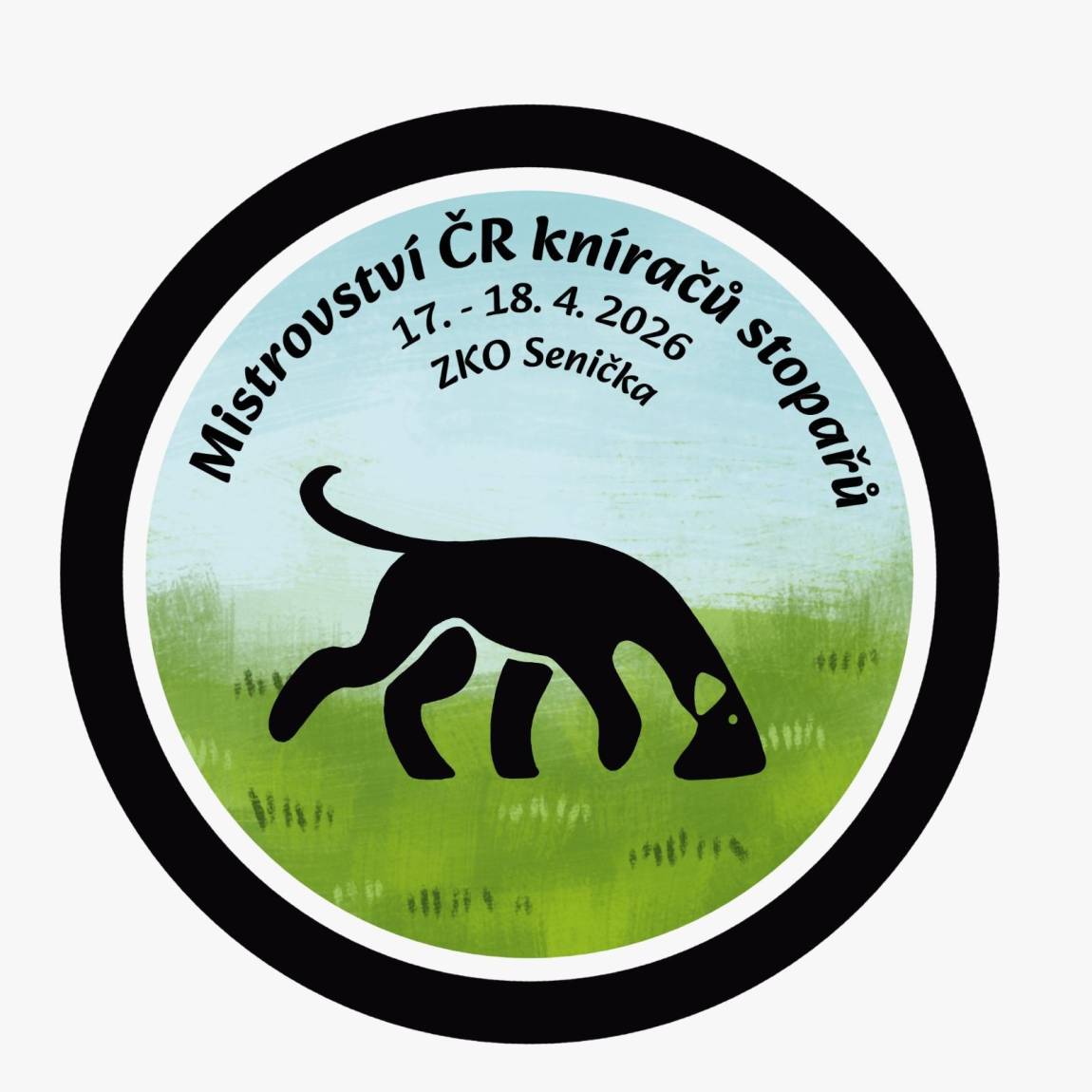 Mistrovství kníračů stopařů v Seničce, 17./18.4...